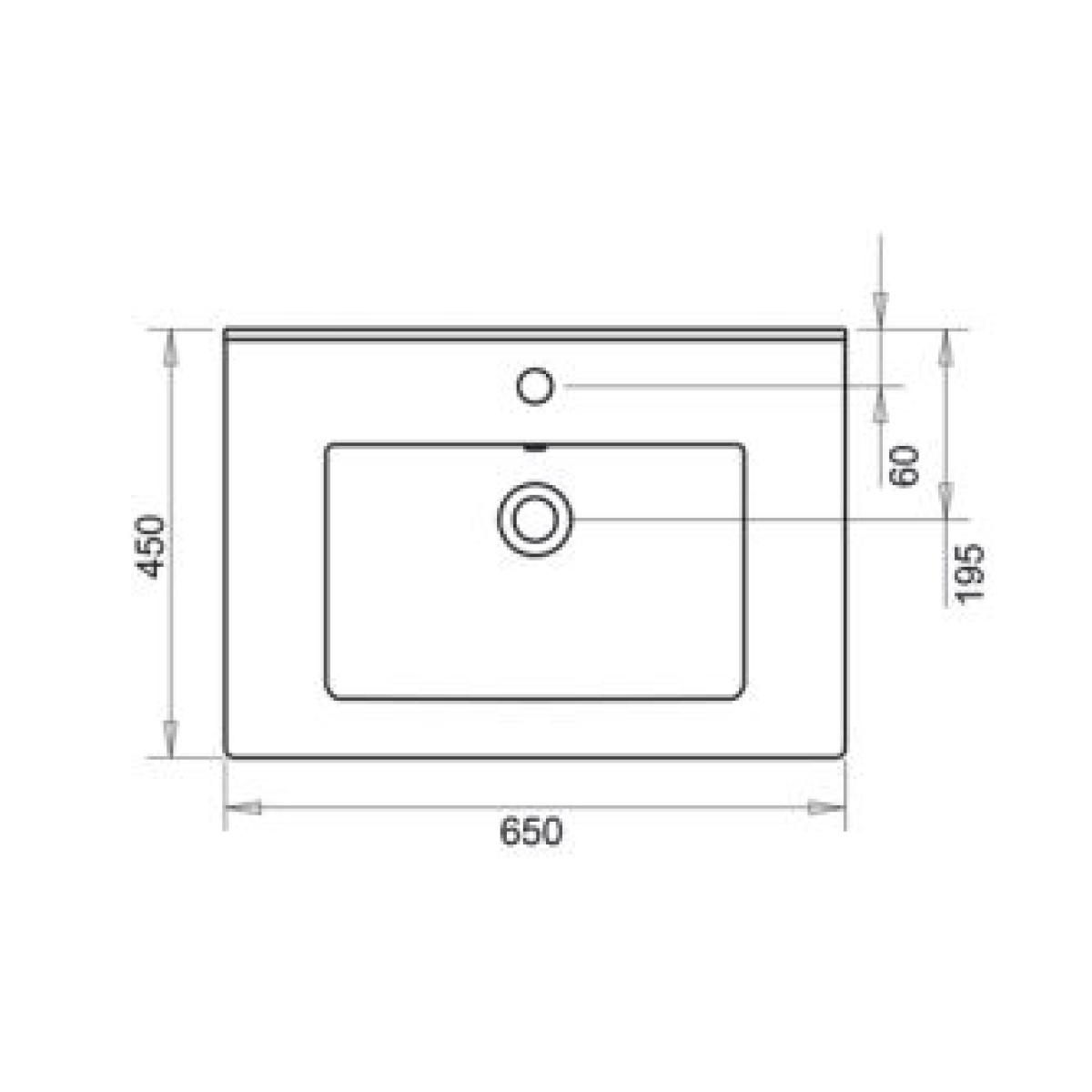 BEL065 ΝΙΠΤΗΡΑΣ ΕΠΙΠΛΟΥ 65cm - Image 2