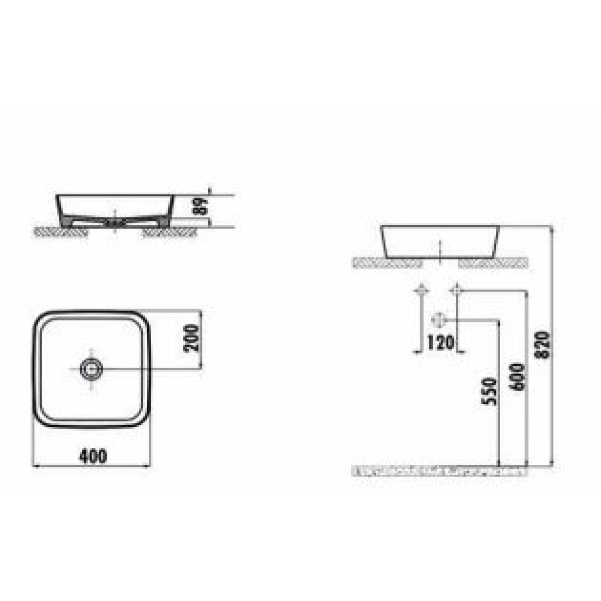 LP040 LOOP ΝΙΠΤΗΡΑΣ 40x40cm ΕΛΕΥΘ. ΤΟΠΟΘΕΤΗΣΗΣ - Image 2