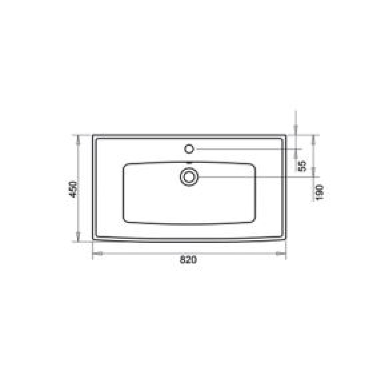 SAF080 ΝΙΠΤΗΡΑΣ ΕΠΙΠΛΟΥ 80cm - Image 2