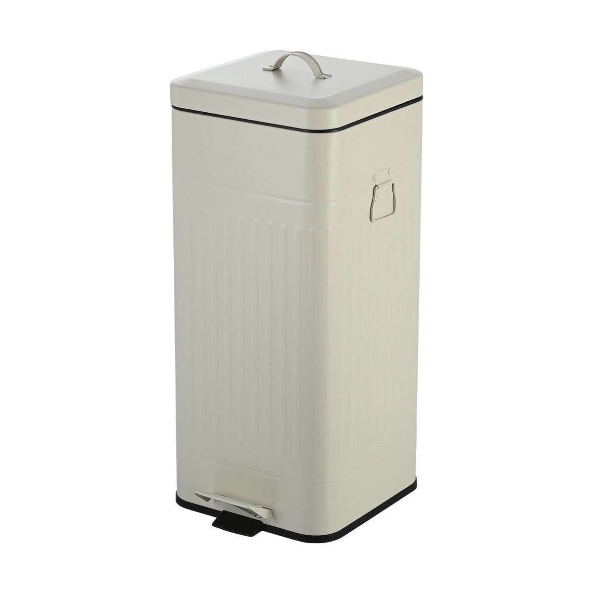 ΚΑΔΟΣ ΑΠΟΡΡΙΜΑΤΩΝ SOFT CLOSE ANTIGUA 30lt MAT IVORY - Image 2