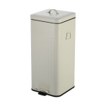 ΚΑΔΟΣ ΑΠΟΡΡΙΜΑΤΩΝ SOFT CLOSE ANTIGUA 30lt MAT IVORY - Image 2
