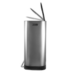 ΚΑΔΟΣ ΑΠΟΡΡΙΜΑΤΩΝ DUOPRIME SOFT CLOSE 60lt ΜΕ ΔΥΟ ΔΟΧΕΙΑ 30&30lt INOX - Image 3