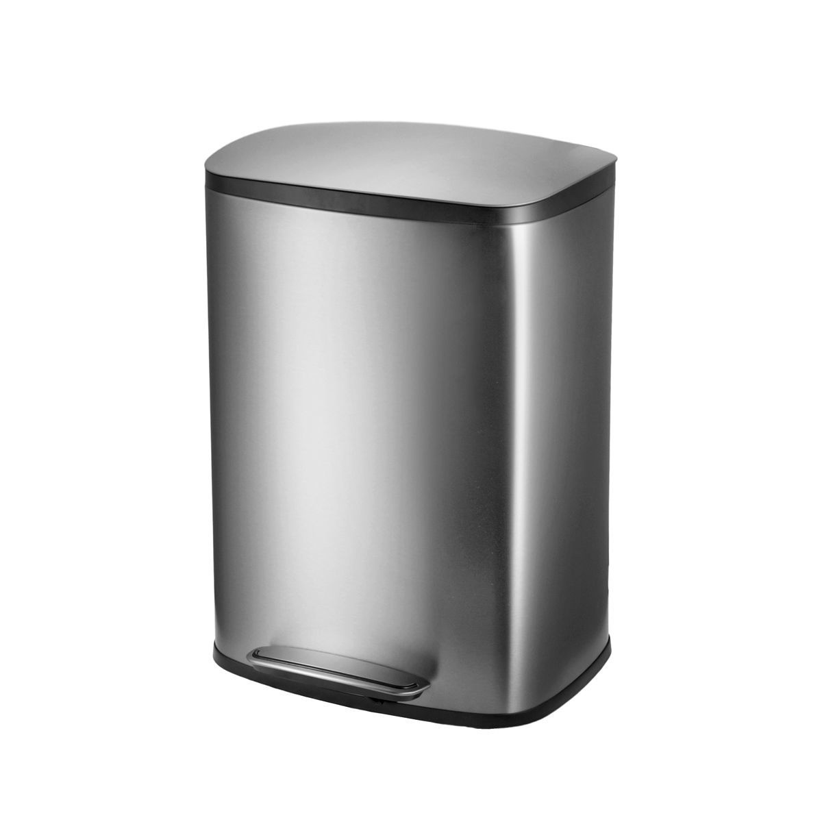 ΚΑΔΟΣ ΑΠΟΡΡΙΜΑΤΩΝ SOLOPRIME SOFT CLOSE 50lt ΙΝΟΧ - Image 2