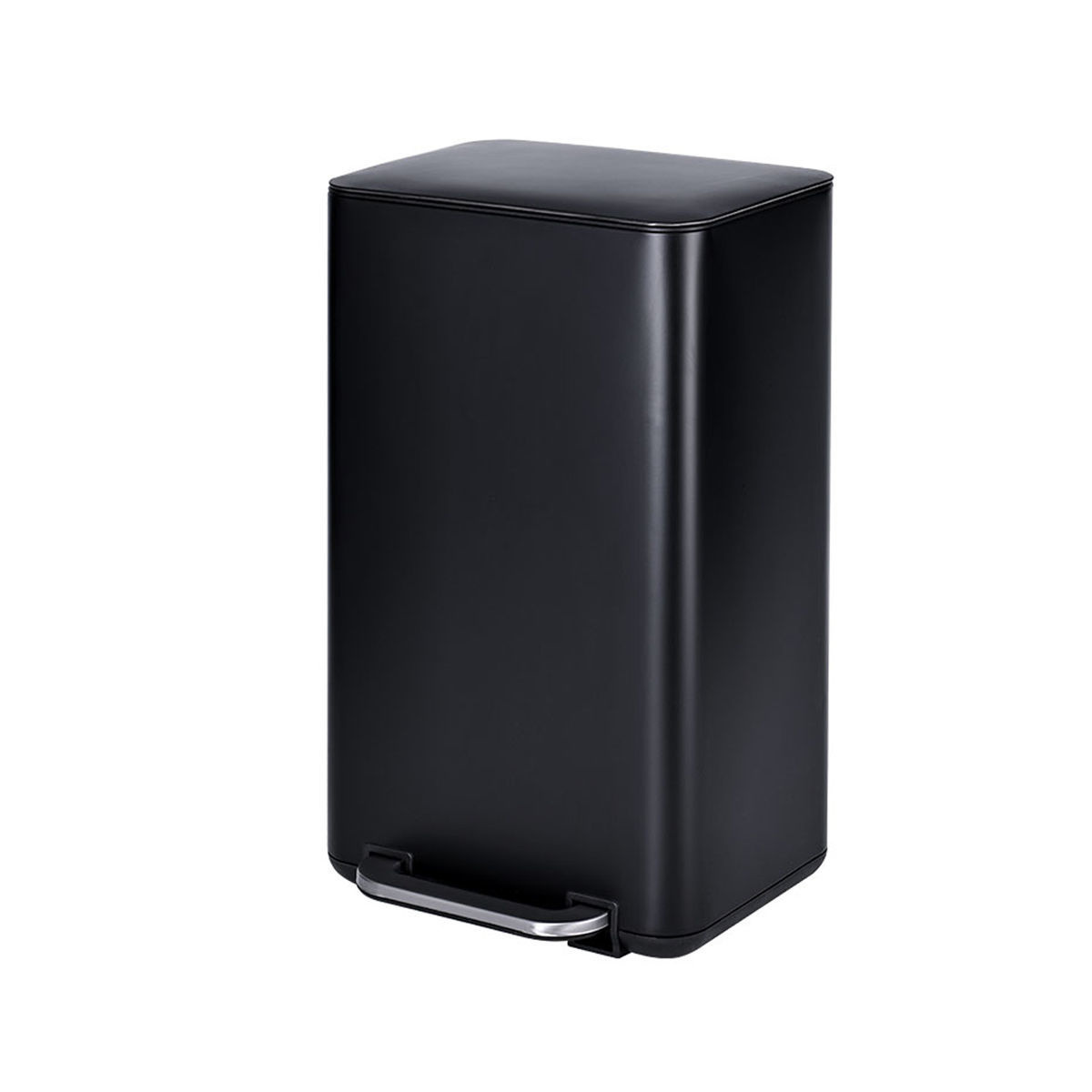 ΚΑΔΟΣ ΑΠΟΡΡΙΜΑΤΩΝ CUBIC SOFT CLOSE 30lt ΜΑΥΡΟΣ - Image 2