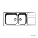 ΝΕΡΟΧΥΤΗΣ LINEAR 116Χ50 APELL INOX ΛΕΙΟ