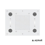 ΚΕΦ.ΟΡΟΦ.TEMPTATION 63x48 ΗΧΟΣ-ΧΡΩΜΑΤ.ALMAR INOX CHROME