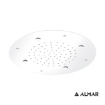 ΚΕΦΑΛΗ ΟΡΟΦ.TEMPTATION Φ38 ALMAR BRUSHED INOX WHITE MATT