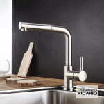 ΜΠΑΤ.ΝΕΡΟΧ. FLUO VICARIO INOX FINISH - Image 2