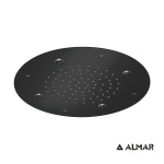 ΚΕΦΑΛΗ ΟΡΟΦ.TEMPTATION Φ38 ALMAR INOX PVD BLACK BRUSHED