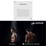 ΚΕΦ.ΟΡΟΦ.TEMPTATION 50x50 ALMAR INOX WHITE MATT - Image 2