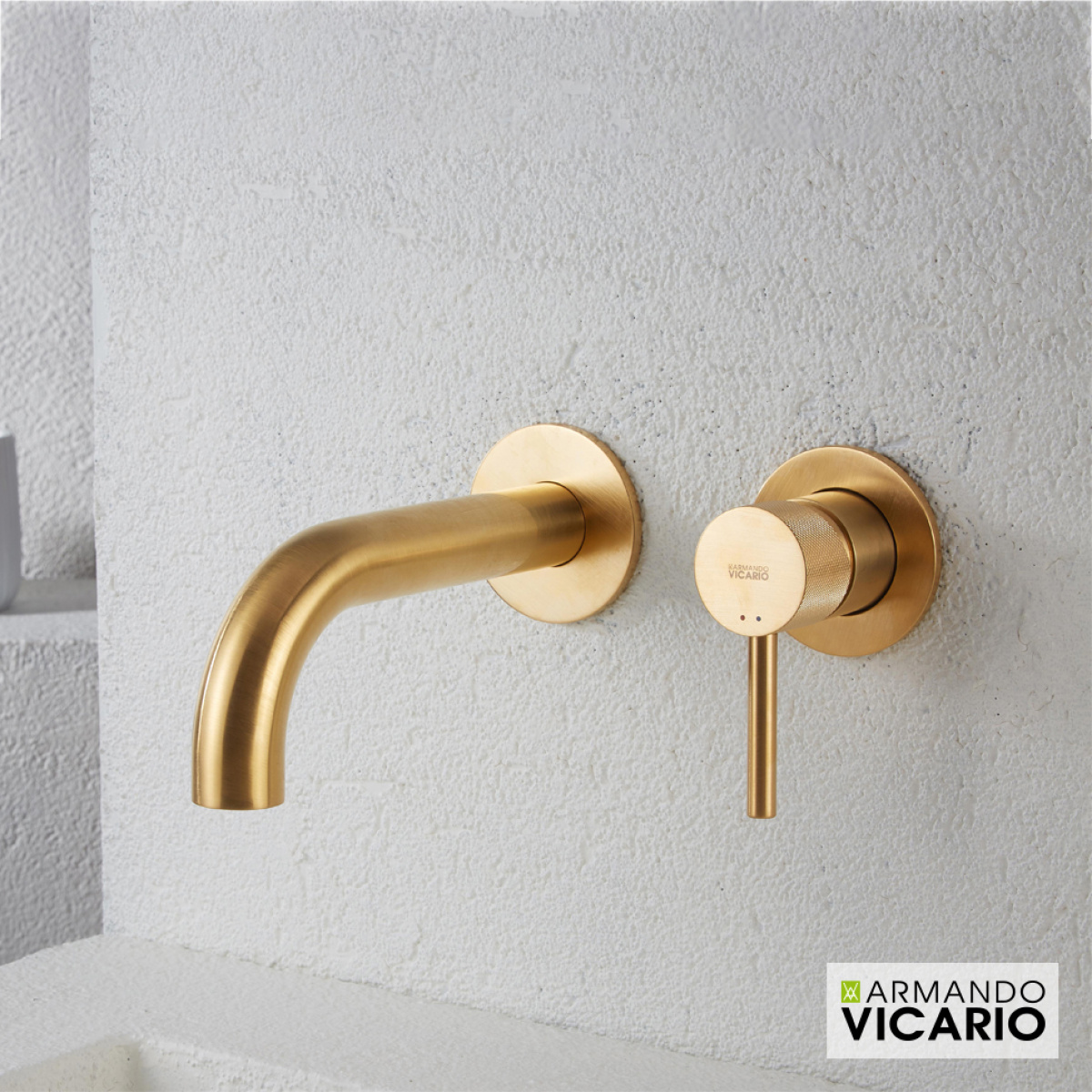 ΜΠΑΤ.ΝΙΠΤ. ΤΟΙΧΟΥ INDUSTRIAL VICARIO BRUSHED GOLD - Image 2