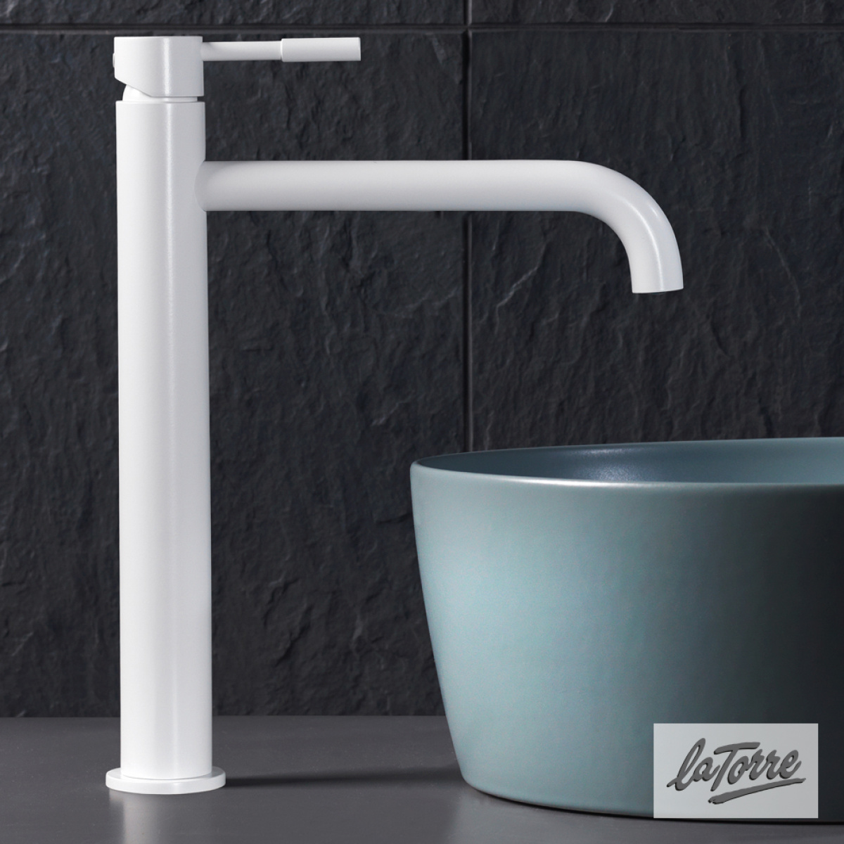 ΜΠΑΤ.ΝΙΠΤ.ΥΨΗΛΗ+ΒΑΛΒ.CLIC-CLAC TECH LA TORRE WHITE MATT - Image 2