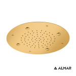 ΚΕΦΑΛΗ ΟΡΟΦ.TEMPTATION Φ38 ALMAR INOX PVD BRUSHED GOLD