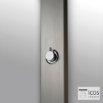 ΣΤΗΛΗ ΝΤΟΥΖ NEDA ICOS ΕΠΙΔΑΠΕΔΙΑ ΥΨΟΣ 210 εκ. INOX - Image 4