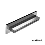 ΚΕΦΑΛΗ ΝΤΟΥΖ ΚΑΤΑΡΡΑΚΤΗΣ XL 34,6x8 ALMAR BRUSHED INOX
