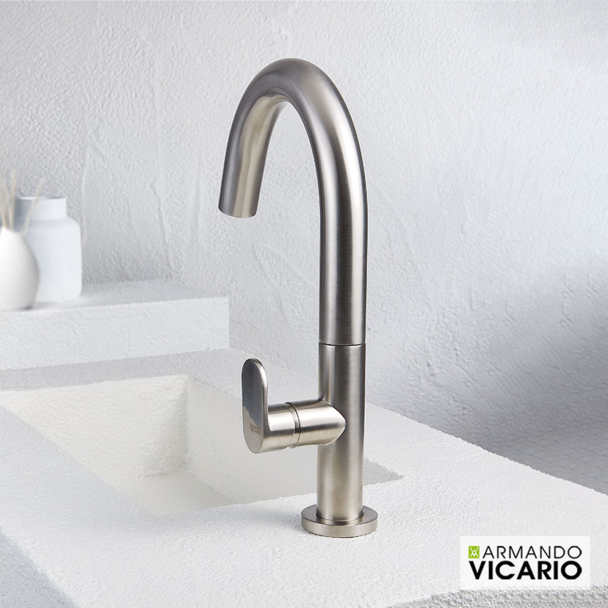 ΜΠΑΤ.ΝΙΠΤ. ΜΕΣΑΙΑ SLIM VICARIO INOX - Image 2