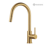 ΜΠΑΤ.ΝΕΡΟΧ. EURORAMA INOX PVD BRUSHED GOLD