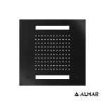 ΚΕΦΑΛΗ ΟΡΟΦ.TEMPTATION 30x30 ΧΡΩΜΑΤ/ΠΕΙΑ ALMAR INOX BLACK MATT