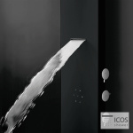 ΣΤΗΛΗ ΝΤΟΥΖ ASTREA ICOS ΥΨΟΣ 140 εκ. BLACK MATT - Image 2
