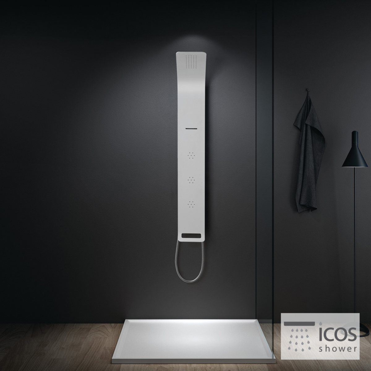 ΣΤΗΛΗ ΝΤΟΥΖ ASTREA ICOS ΥΨΟΣ 140 εκ. WHITE MATT - Image 5