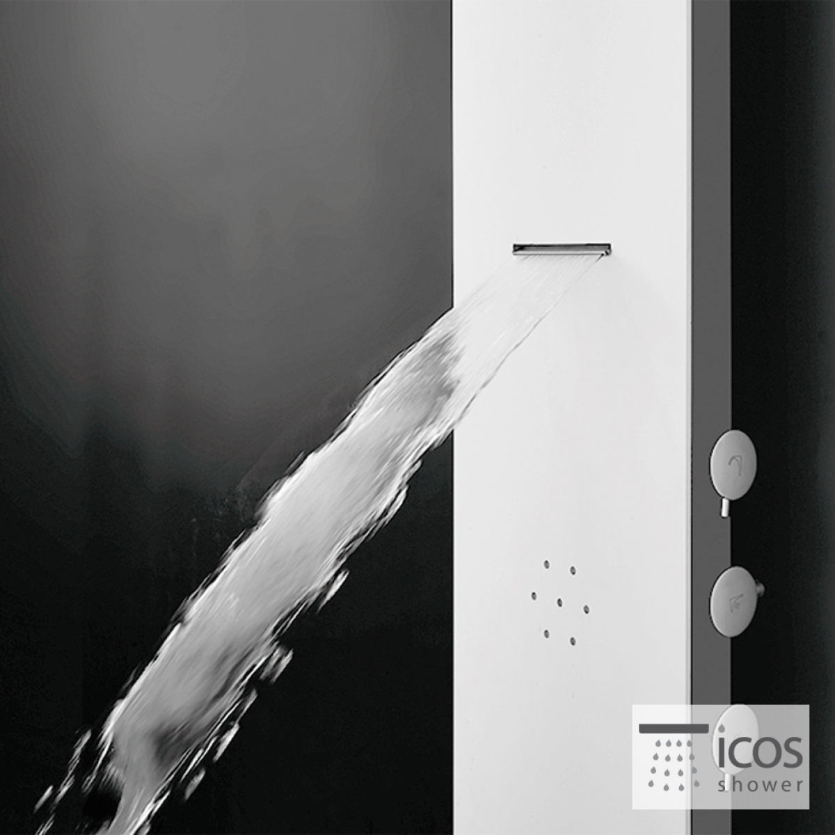 ΣΤΗΛΗ ΝΤΟΥΖ ASTREA ICOS ΥΨΟΣ 140 εκ. WHITE MATT - Image 3