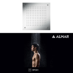 ΚΕΦ.ΟΡΟΦ.TEMPTATION 38x38 ALMAR INOX CHROME - Image 2