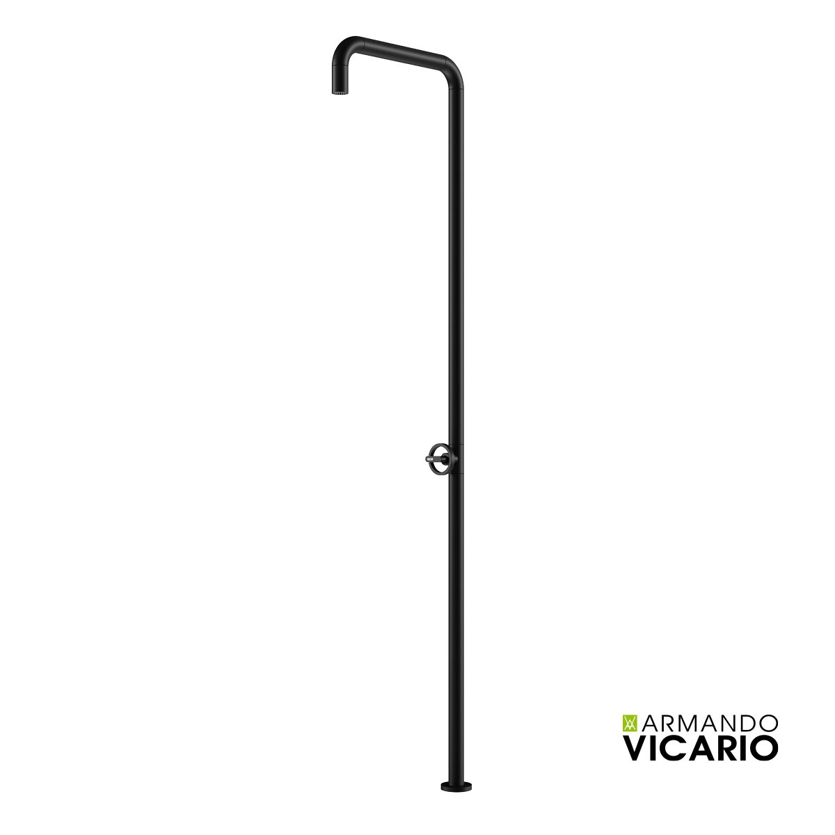 ΣΤΗΛΗ ΝΤΟΥΖ SLIM ΕΠΙΔΑΠ.ΥΨΟΣ 227,8εκ. VICARIO AISI 316 BLACK MATT - Image 3
