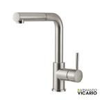 ΜΠΑΤ.ΝΕΡΟΧ. FLUO VICARIO INOX FINISH