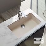 ΝΕΡΟΧΥΤΗΣ ΣΥΝΘΕΤΙΚΟΣ ΥΠΟΚ/ΝΟΣ 76x50 DURALIT BEIGE - Image 2
