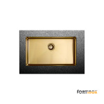 ΝΕΡΟΧ.ΥΠΟΚ/ΝΟΣ SQUADRO 74x44 FORTINOX INOX PVD BRUSHED GOLD