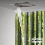 ΚΕΦ.ΟΡΟΦ.TEMPTATION 50x50 ALMAR INOX PVD BLACK BRUSHED - Image 3