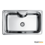 ΝΕΡΟΧΥΤΗΣ ARENA 80x50 FORTINOX INOX ΛΕΙΟ - Image 2