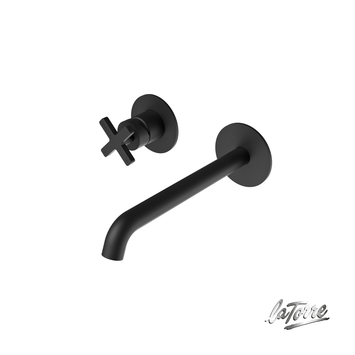 ΜΠΑΤΑΡΙΑ ΝΙΠΤ.ΤΟΙΧΟΥ ELLE CROSS LA TORRE BLACK MATT - Image 2