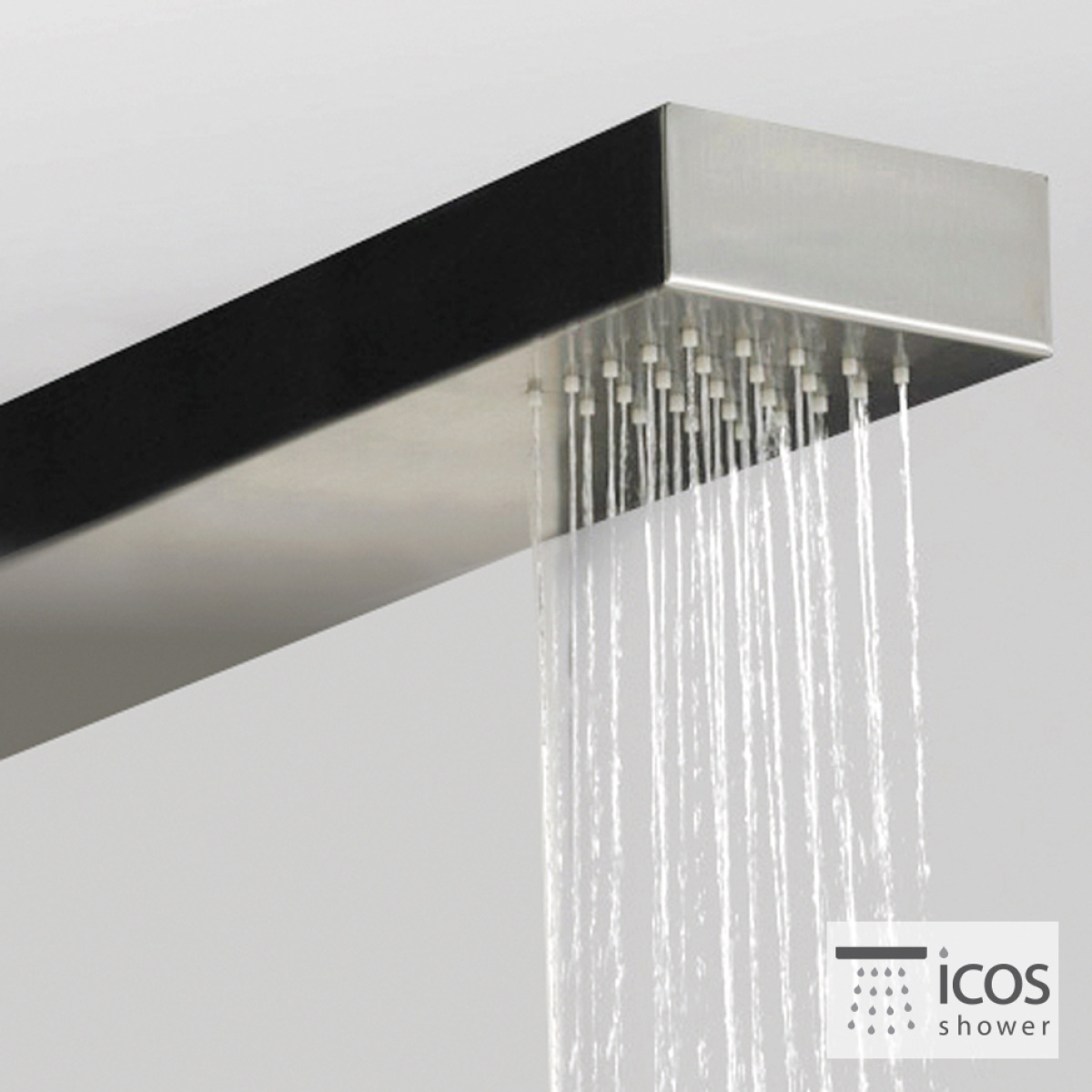 ΣΤΗΛΗ ΝΤΟΥΖ NEDA ΜΕ ΜΙΚΤΗ ICOS ΕΠΙΔΑΠΕΔΙΑ ΥΨΟΣ 210 εκ. INOX - Image 2
