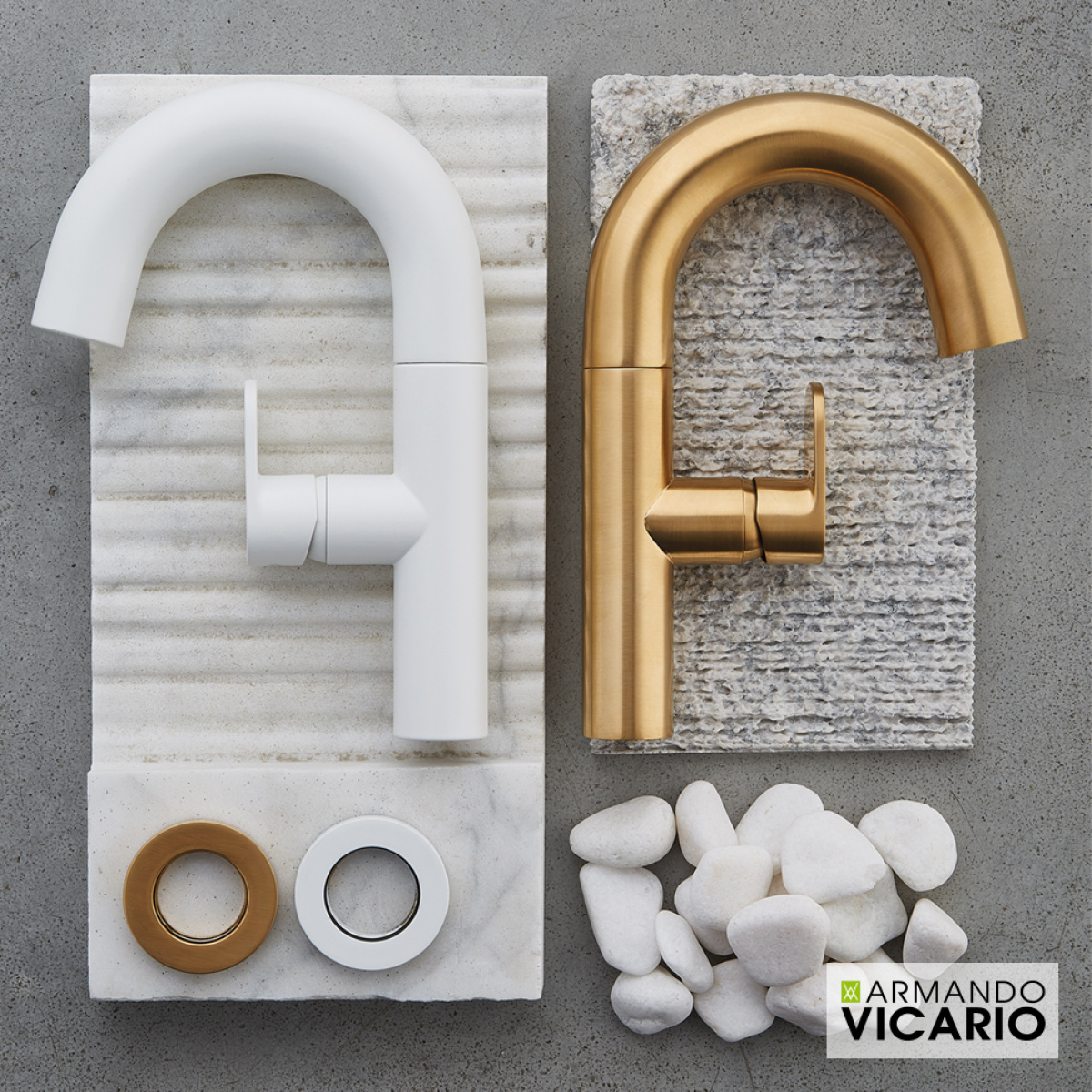 ΜΠΑΤ.ΝΙΠΤ. SLIM VICARIO BRUSHED GOLD - Image 2
