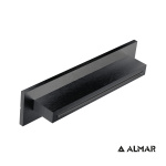 ΚΕΦΑΛΗ ΝΤΟΥΖ ΚΑΤΑΡΡΑΚΤΗΣ XL 34,6x8 ALMAR INOX PVD BLACK BRUSHED