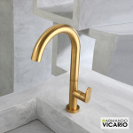 ΜΠΑΤ.ΝΙΠΤ. ΥΨΗΛΗ SLIM VICARIO BRUSHED GOLD - Image 2