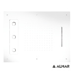 ΚΕΦΑΛΗ ΟΡΟΦ.TEMPTATION 63x48 ALMAR INOX WHITE MATT