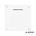 ΚΕΦ.ΟΡΟΦ.TEMPTATION 50x50 ALMAR INOX WHITE MATT