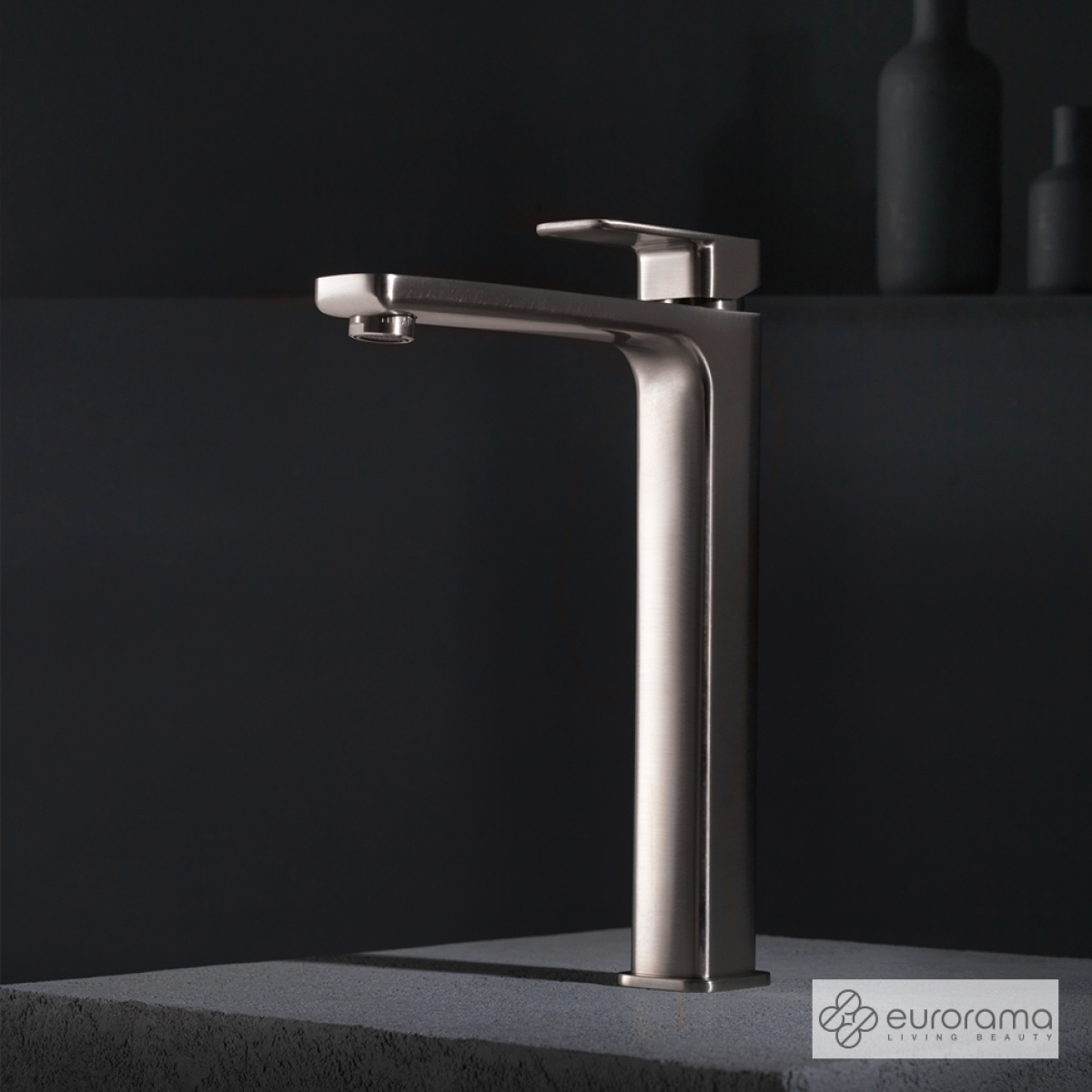 ΜΠΑΤ.ΝΙΠΤ.ΥΨΗΛ.ΜΕ ΒΑΛΒ.CLIC-CLAC QUADRA EURORAMA INOX - Image 2