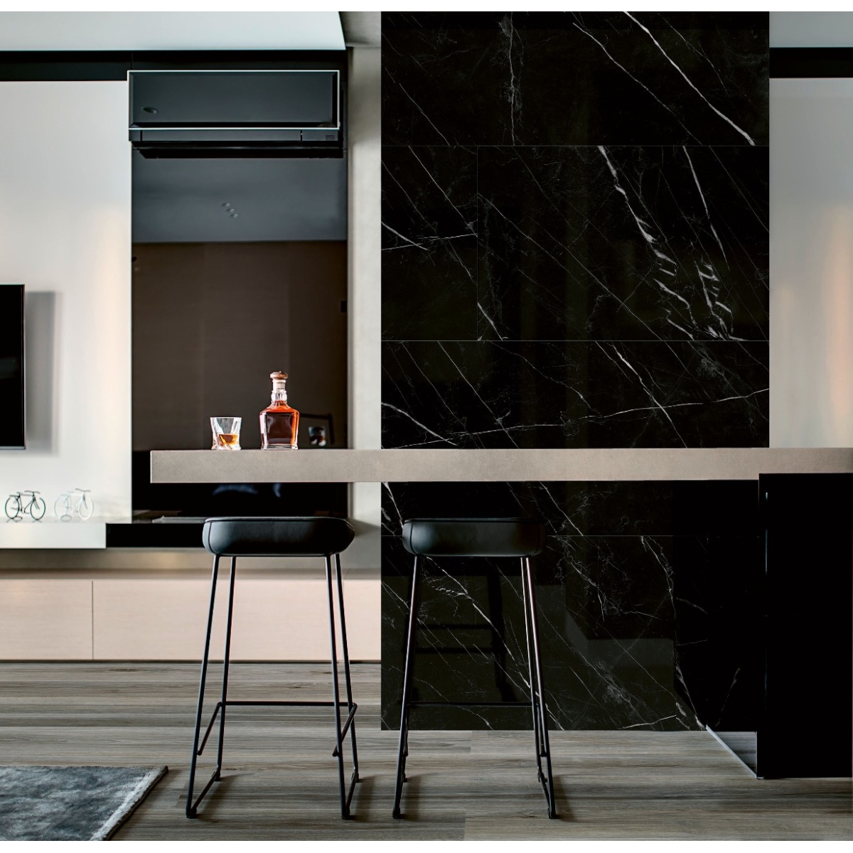 ΠΛΑΚΑΚΙ ΓΡΑΝΙΤΗΣ ΜΑΡΚΟΥΙΝΑ 60x120cm ΜΑΤ RECTIFIED ΠΡΩΤΗΣ ΠΟΙΟΤΗΤΑΣ - Image 2