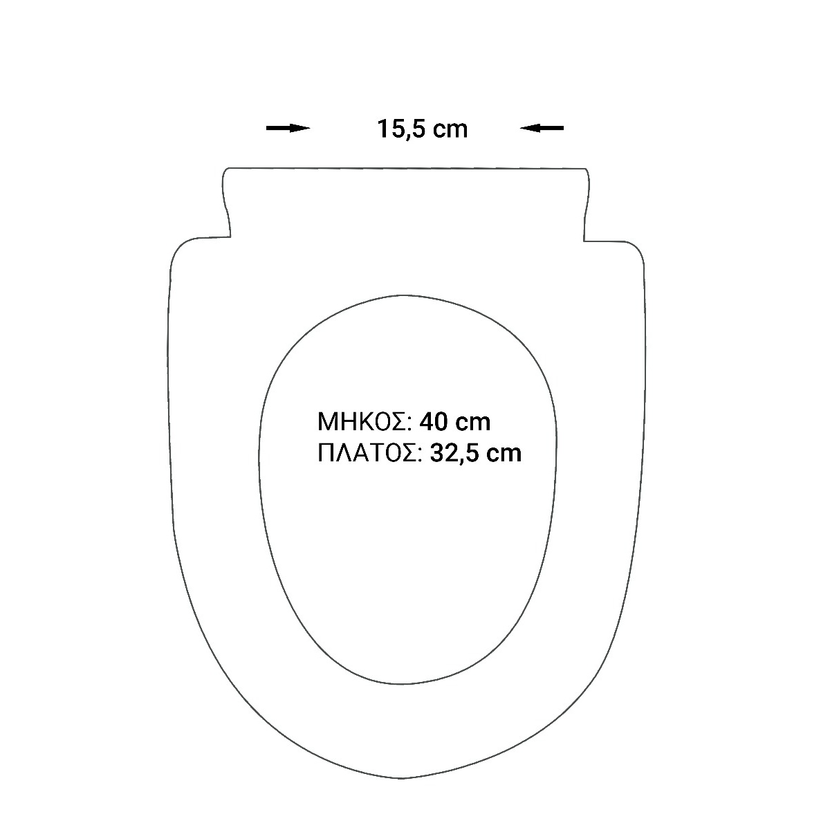 ΚΑΠΑΚΙ ΛΕΚΑΝΗΣ TREVI ROUND SOFT CLOSE ΛΕΥΚΟ PICCADILLY - Image 2