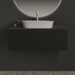 ΝΙΠΤΗΡΑΣ IPALYSS 60x38cm ΟΒΑΛ ΧΩΡΙΣ ΟΠΗ ΚΑΙ ΥΠΕΡΧΕΙΛΙΣΗ ΕΛΕΥΘΕΡΗΣ ΤΟΠΟΘΕΤΗΣΗΣ CONCRETE IDEAL