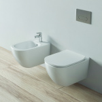ΣΕΤ ΛΕΚΑΝΗ ΚΡΕΜΑΣΤΗ TESI II AQUABLADE HF ΜΕ ΚΑΛΥΜΜΑ SOFT CLOSE ΛΕΥΚΟ IDEAL