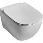 ΣΕΤ ΛΕΚΑΝΗ ΚΡΕΜΑΣΤΗ TESI II AQUABLADE HF ΜΕ ΚΑΛΥΜΜΑ SOFT CLOSE SANDWICH ΛΕΥΚΟ ΜΑΤ IDEAL