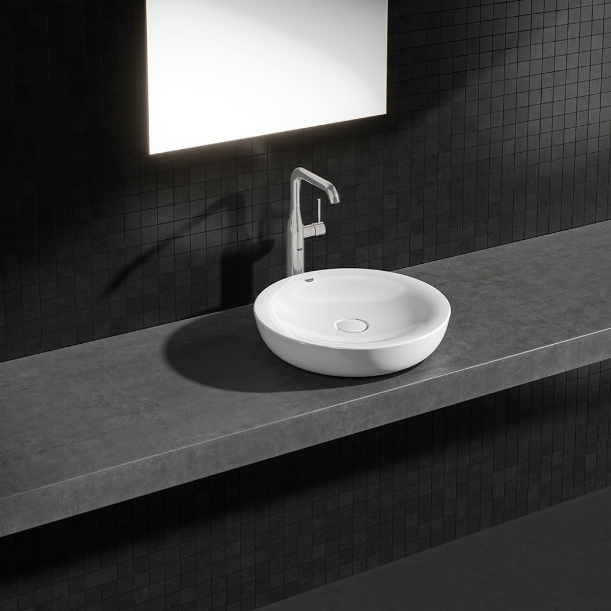 ΜΠΑΤΑΡΙΑ ΝΙΠΤΗΡΟΣ ESSENCE NEW ΨΗΛΗ 24170DC1 SUPERSTEEL GROHE - Image 3