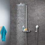 ΣΤΗΛΗ ΝΤΟΥΣ ΣΕΤ RAINSHOWER SYSTEM SMARTCONTROL DUO 360 ΜΕ ΘΕΡΜΟΣΤΑΤΙΚΗ ΜΠΑΤΑΡΙΑ 26250000 ΧΡΩΜΕ GROHE
