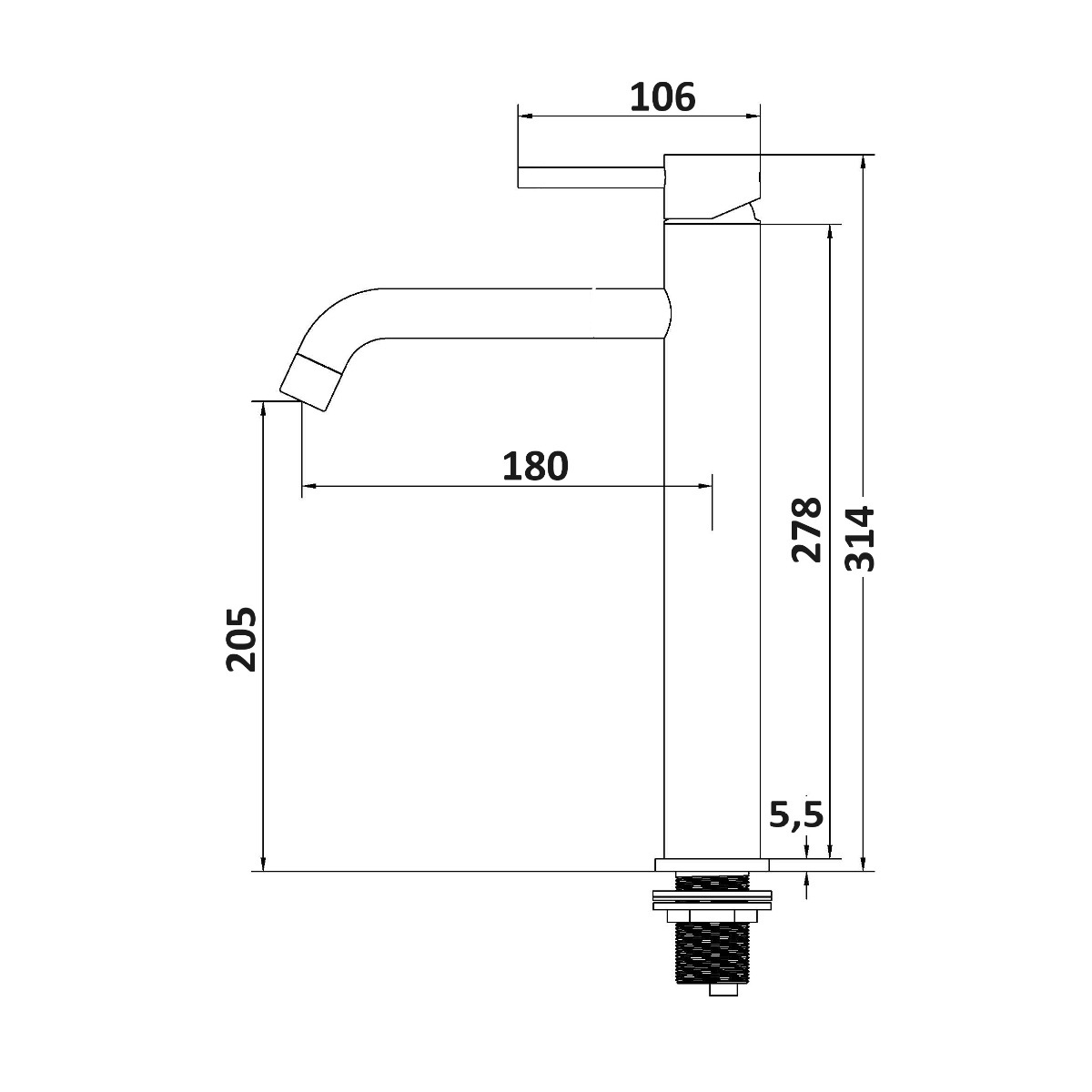 ΜΠΑΤΑΡΙΑ ΝΙΠΤΗΡΟΣ MC ΨΗΛΗ BRUSHED INOX PICCADILLY - Image 2