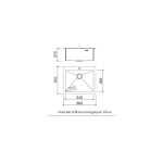 ΝΕΡΟΧΥΤΗΣ ΑΝΟΞΕΙΔΩΤΟΣ 60x51cm LEGENT 60 ΛΕΙΟΣ - Image 3