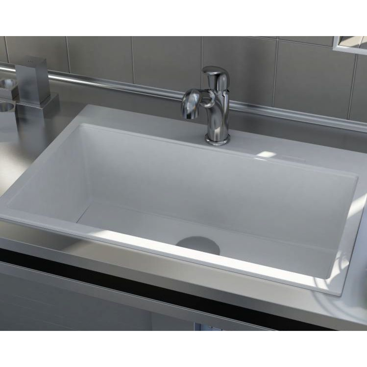ΝΕΡΟΧΥΤΗΣ ΓΡΑΝΙΤΗ 78x51cm OPTIMUS N-100 ONYX MACART - Image 3